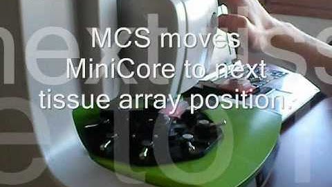Tissue arrayer microarrayer MINICORE