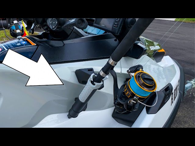HOW TO: Install Front Mount Rod Holders On a Sea-Doo Fish Pro