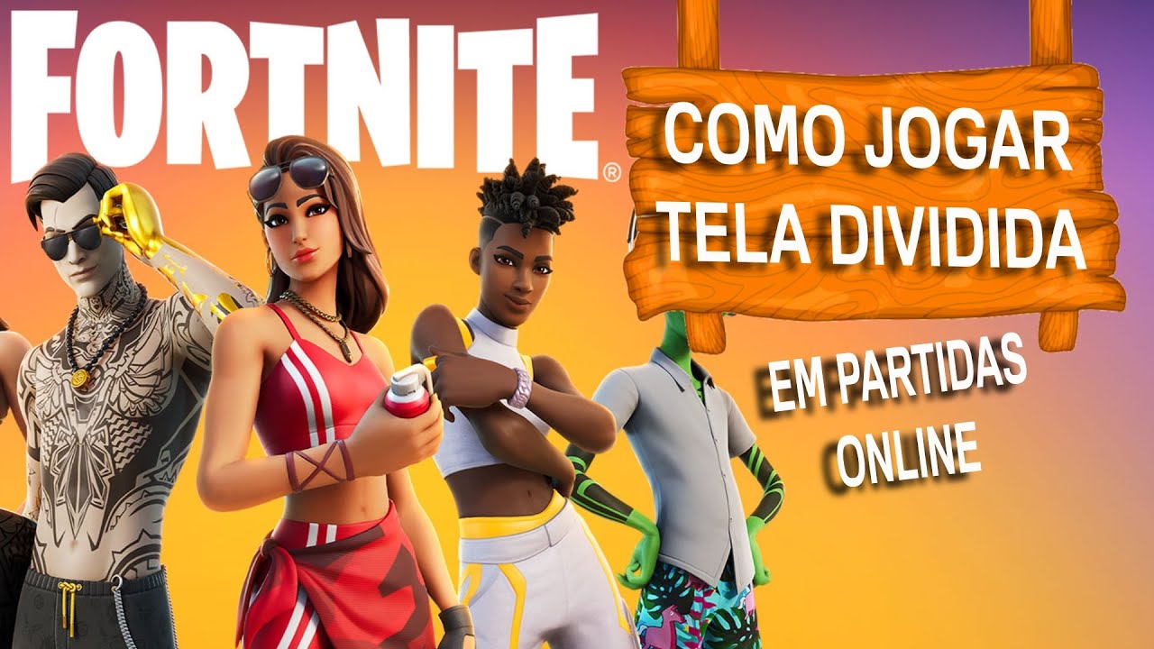 Como jogar Fortnite com a tela dividida na Xbox e PlayStation?