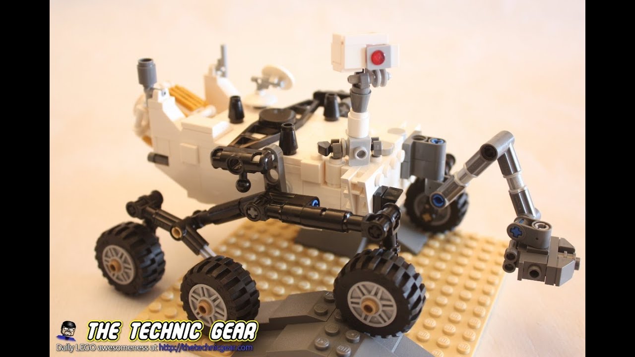 lego mars curiosity rover