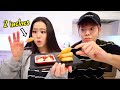 Impossible Cooking Challenge TINY FOOD (Cheesy Corndogs + Spicy Rice Cakes) MUKBANG