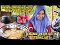 Goreng ubi ungu nikmat walau hujan tegang detikdetik terkejut