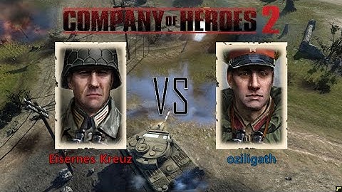 [COH2]WM(German Mechanized Doctrine) vs SU(Guard Rifle Combined Arms Tactics) 2021 12 09