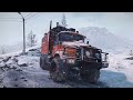 Service Truck offroad Snowrunner Gameplay | Treasure games..