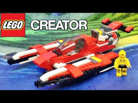 레고 크리에이터 하이드로플레인 31047 수상 비행기 조립 리뷰 Lego Creator Hydroplane 2016 신제품