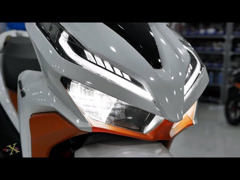 Honda Click 150i 2020 - Trắng Cam - Walkaround - YouTube