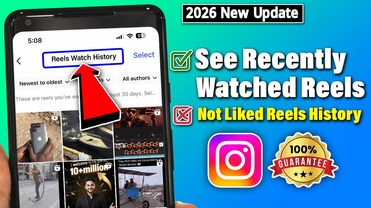 How to See Recently Watched Reels on Instagram (New Update) - YouTube