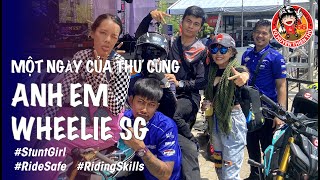 StuntGirl 142 I Tham gia sự kiện cùng team Wheelie Saigon tại Trung tâm triển lãm SECC Q7