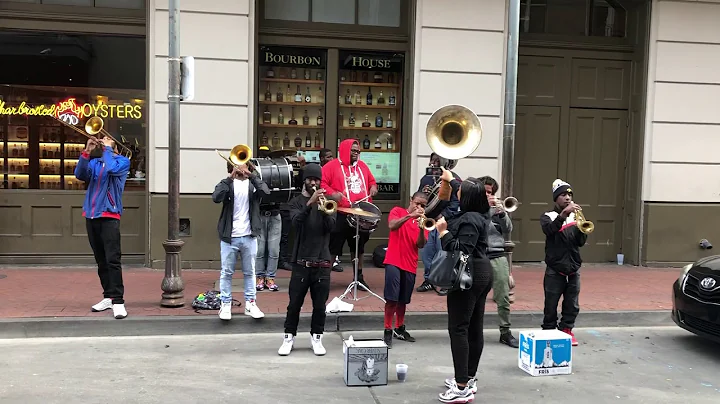 WOW, just Wow! Bourbon Street Jazz Band in New Orleans
