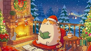 Mochi Cat’s Winter Christmas Lofi 🎅 Calm Lofi for Focus & Relaxation 📚 Soft Lofi to Relax & Study screenshot 5