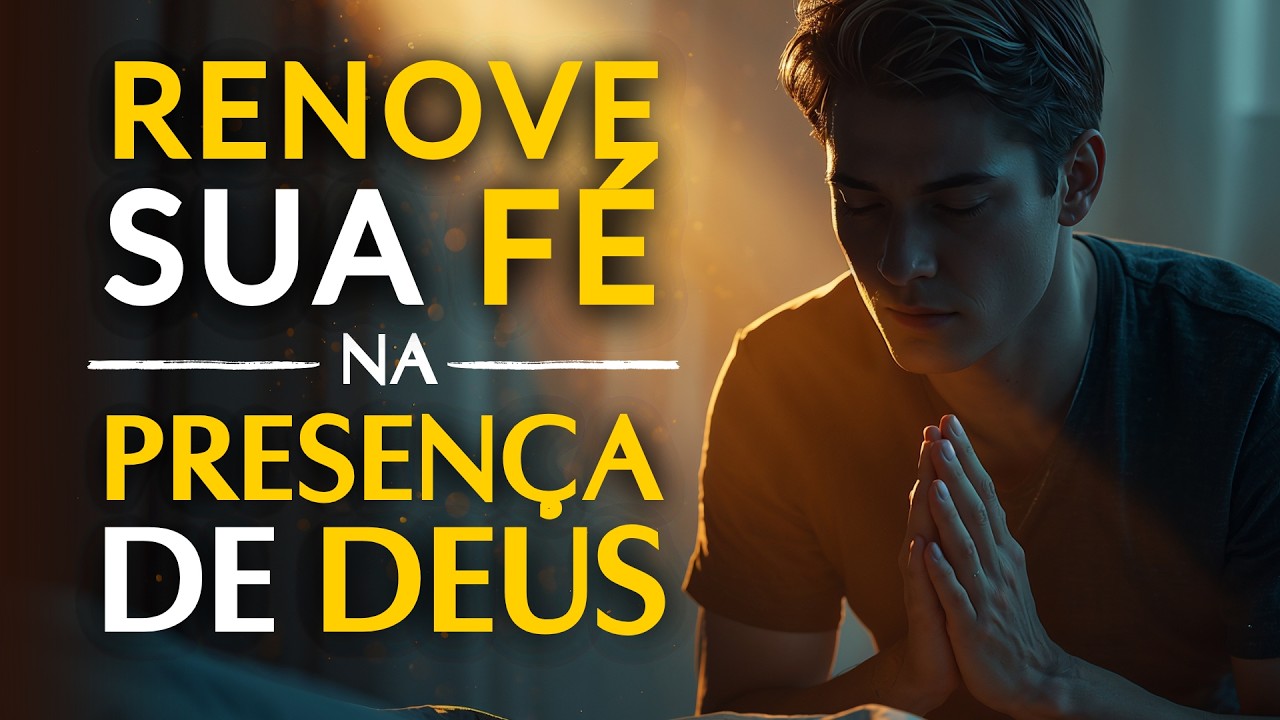 Sinta PAZ e RESTAURAÇÃO ESPIRITUAL HOJE na PRESENÇA DE DEUS | Oração da Manhã.