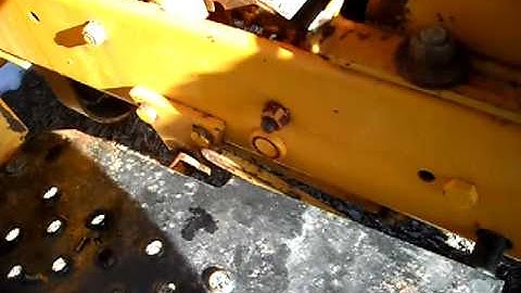 Installing Snow Blade- Cub Cadet 105 pt. 7