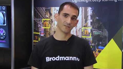 Make any device smarter with Arm-based deep learning vision technology from Brodmann17