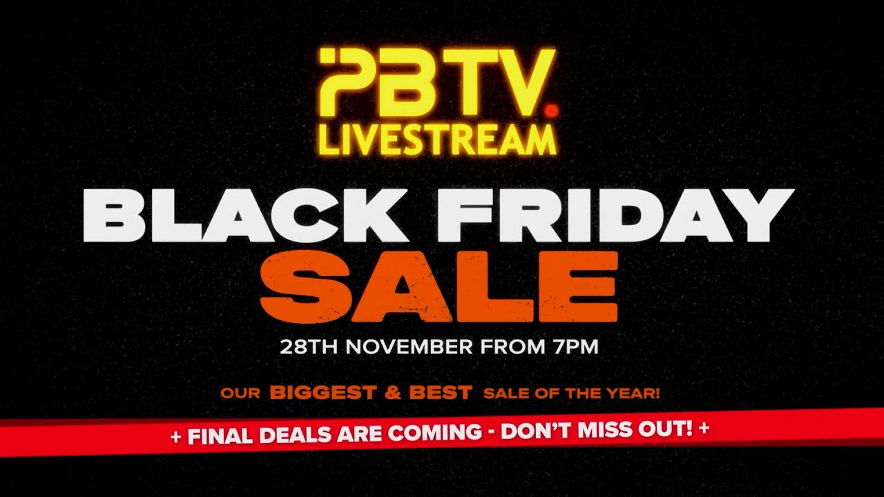 PBTV Black Friday Livestream