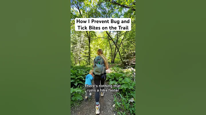 How to prevent bug and tick bites #momlife #hikingadventures #hikingwithkids #outdoorsadventures