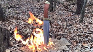 A Good Beater Knife - Mossy Oak Bowie