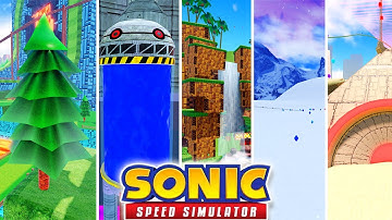 **UPDATED** Every SECRET WORLD in Sonic Speed Simulator!
