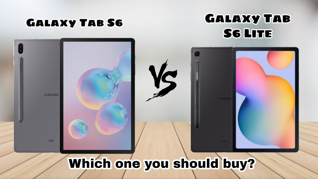 Samsung Tab S6 Vs Ipad