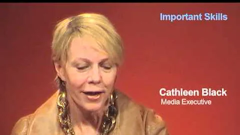 Cathleen Black: Which Skills Are Important in Journalism?