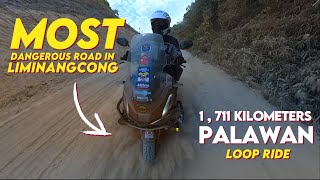 1,711 kilometers SOLO Palawan Loop Ride | From Buliluyan to Liminancong