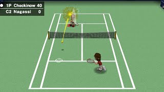 Super Pocket Tennis (PSP) screenshot 2
