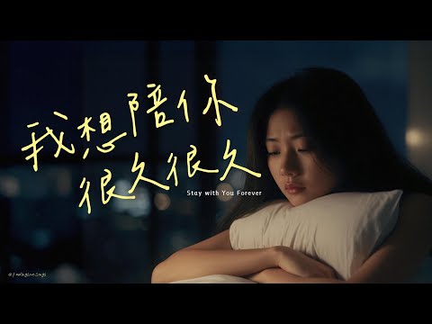 💔失戀必聽！《#我想陪你很久很久 》｜時光是個小偷  偷走曾經心動時候｜回憶心碎的痛｜原創情歌｜#lyricvideo