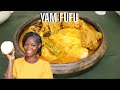 Yam fufu recipe   how to make yam fufu by leah screen