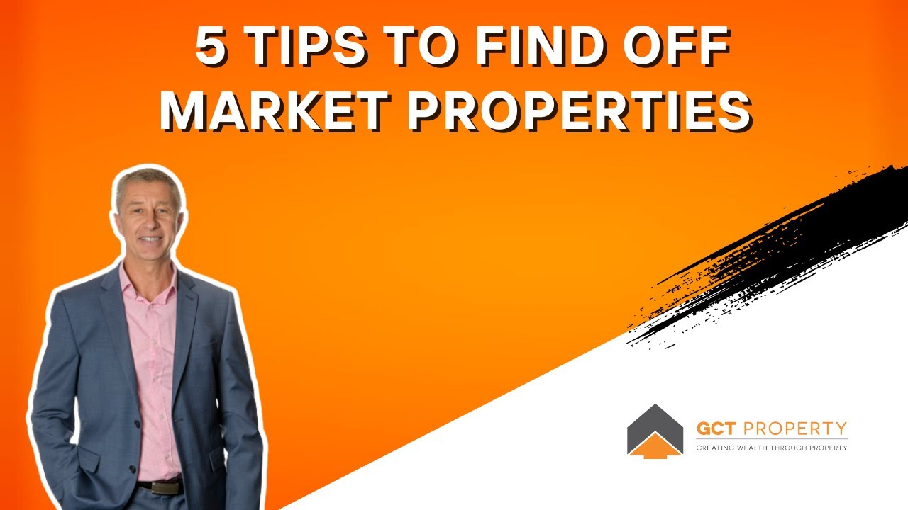 How to find off market properties YouTube