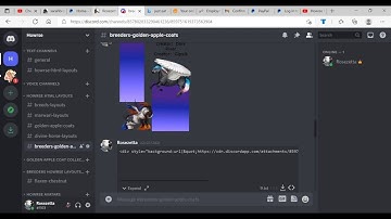 Howrse HTML Layouts and editing in gimp : Golden apple coats apprcaiation