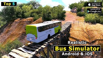 Top 5 Realistic Bus Simulator Games For Android iOS 2024 | Part 2