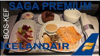 Icelandair Saga Premium Business Class | BOS-KEF 767