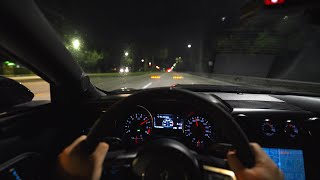 A Short Night Drive In The 2018 Ford Mustang Shelby Gt350 526Hp Asmr