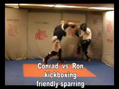 Eye Of The Tiger Fight Club- Conrad Vs Ron Kickboxing Friendly Light Sparring