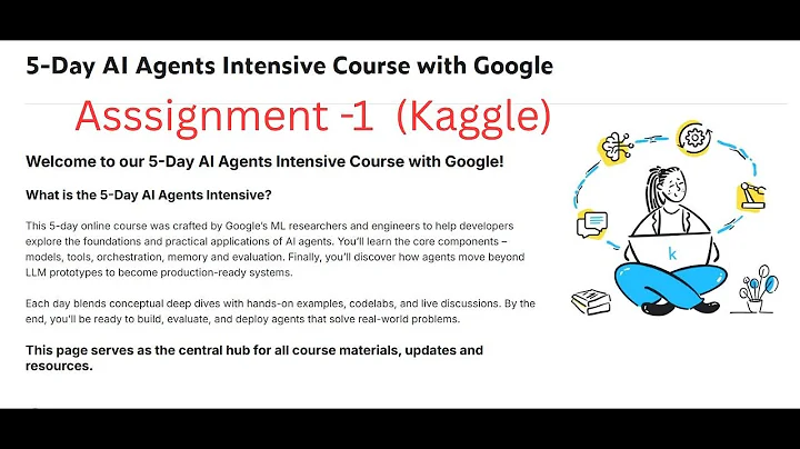 Kaggle. Google ai agents intensive course. Day 1  Assignment answers 👍 #2025 #kaggle #google