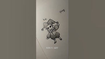 how to draw a clown body Tutorial✏️ #drawing #tutorial #howtodraw #sketch #art