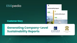 Generating Company Sustainability Reports for Construction Companies - ESGpedia Customer Story