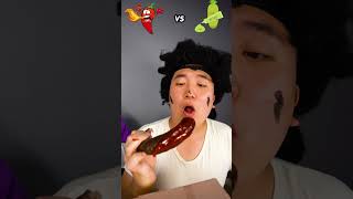 Korean Kielbasa Sausage Challenge | TikTok Funny Video | HUBA #shorts