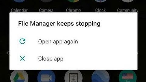 file manager keeps stopping redmi note 5, 6, 7, 8 pro