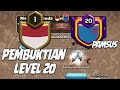 WOW PAMSUS DI TANTANG CLAN LEVEL 1 COC INDONESIA