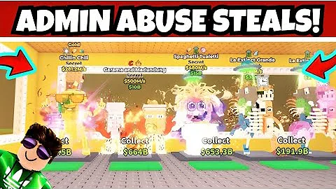 I STOLE INSANE LOOT DURING CHRISTMAS ADMIN ABUSE | STEAL A BRAINROT!  [ NEW UPDATE ] 