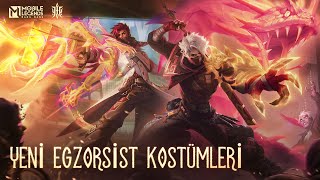 Yeni Egzorsist Kostümleri | Egzorsist Granger & Egzorsist Hayabusa Oyun İçi Görsel Efektler | MLBB