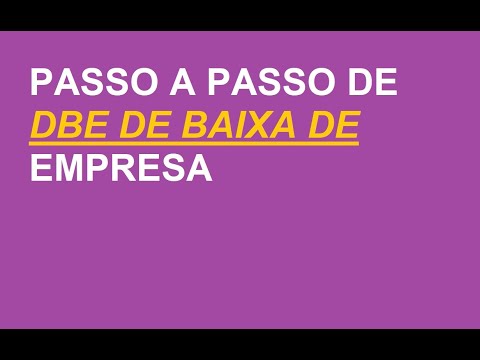 Vídeo: Como Dar Baixa Contábil De Dinheiro