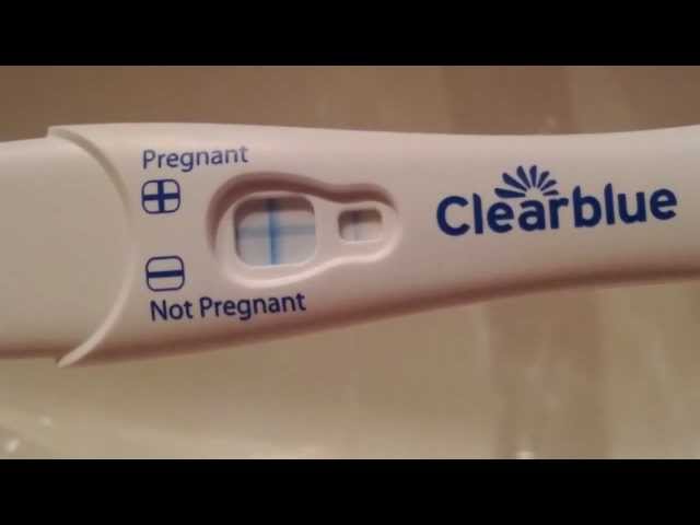 prueba de embarazo positiva clearblue