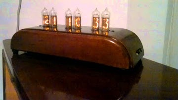 Six digits IN-14 Nixie Clock.mp4