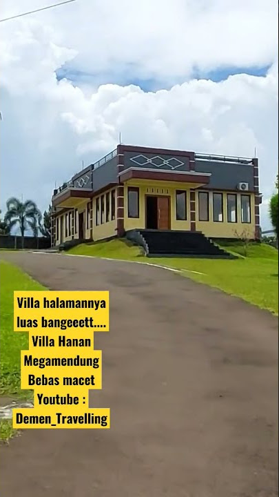 villa puncak bogor, Villa Hanan Megamendung, bebas macet