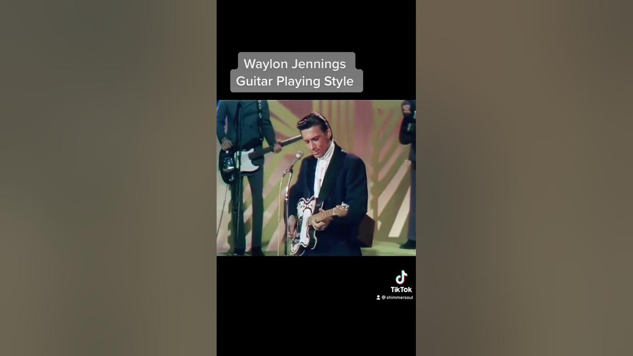 Waylon Jennings Guitar style ❣️