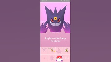 Evolving perfect gengar into mega gengar