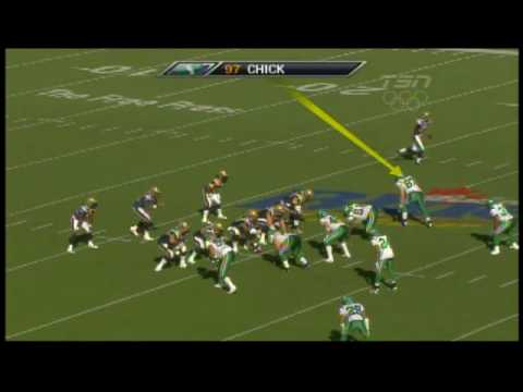 John Chick sack on Michael Bishop in the Banjo Bowl - September 13, 2009