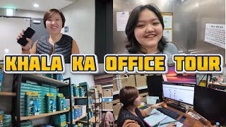 Khala Ka Office Tour Khala Kya Kaam Krti Hain?? Desi Korean