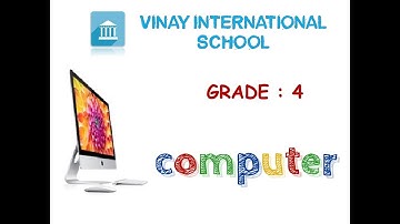 Grade - 4 : Computer : Chapter -2 : Personalizing Windows 7 With Exercise 1 (Part -2)
